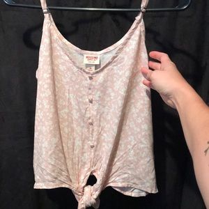 Floral tank top